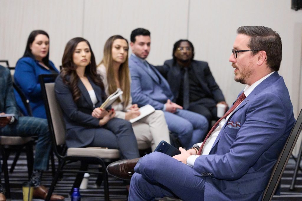 Former teachers in sales jobs in Philadelphia learning in an STC Direct training session